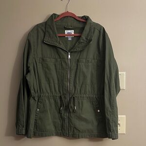 Old Navy Forest Green Utility Jacket